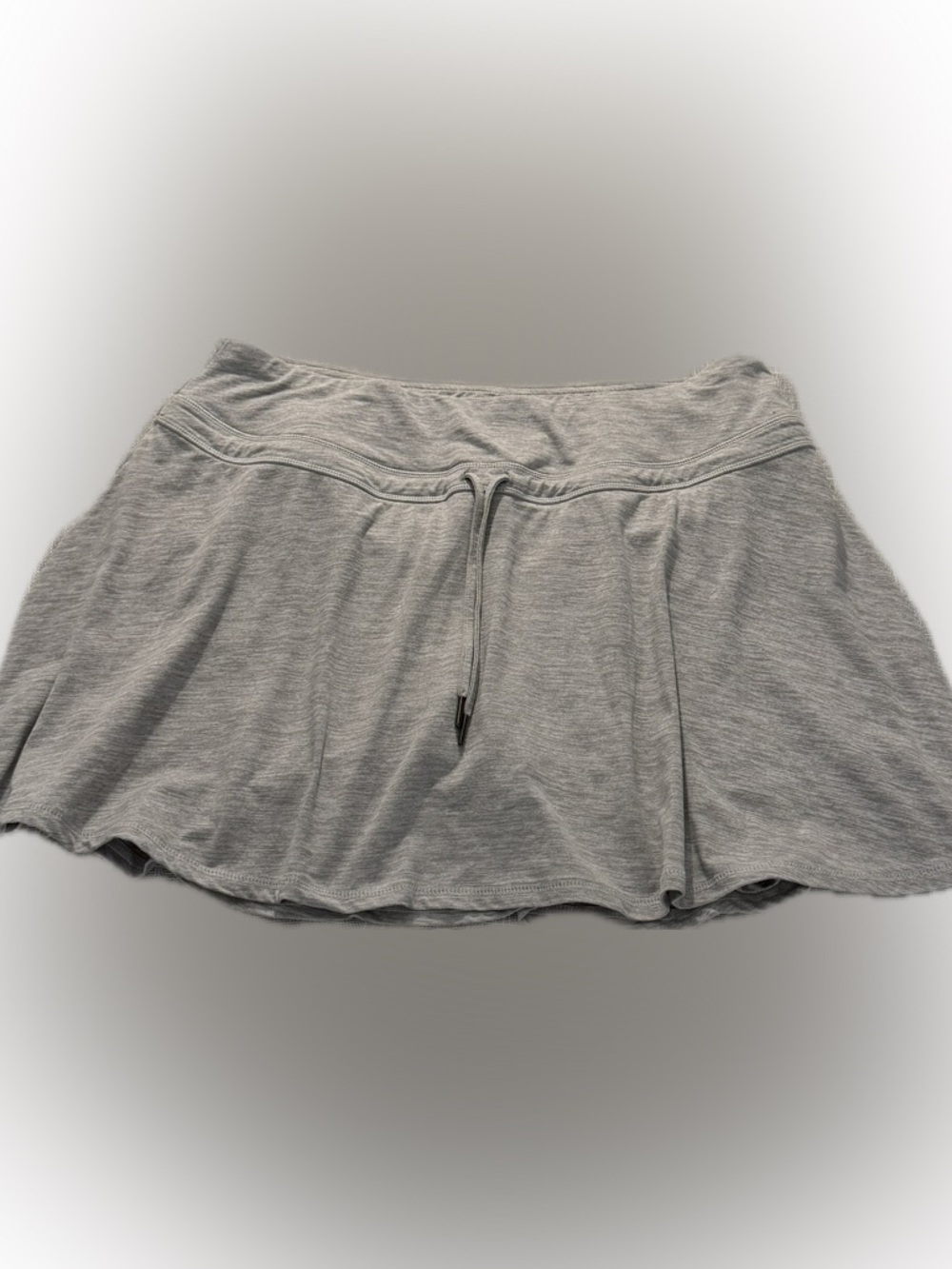 Kyodan Gray Athletic Skort Skirt Shorts Stretch Activewear Large
